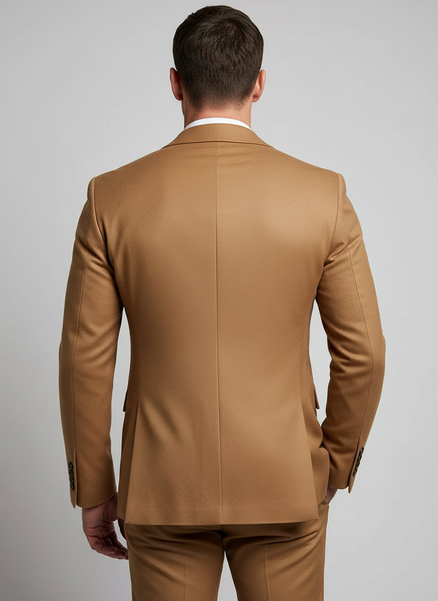 British Men Mid-length Long Sleeve Woolen Coat